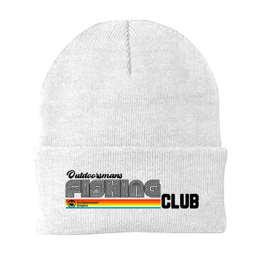 Outdoorsman Fishing Club Disco Embroidered Beanie